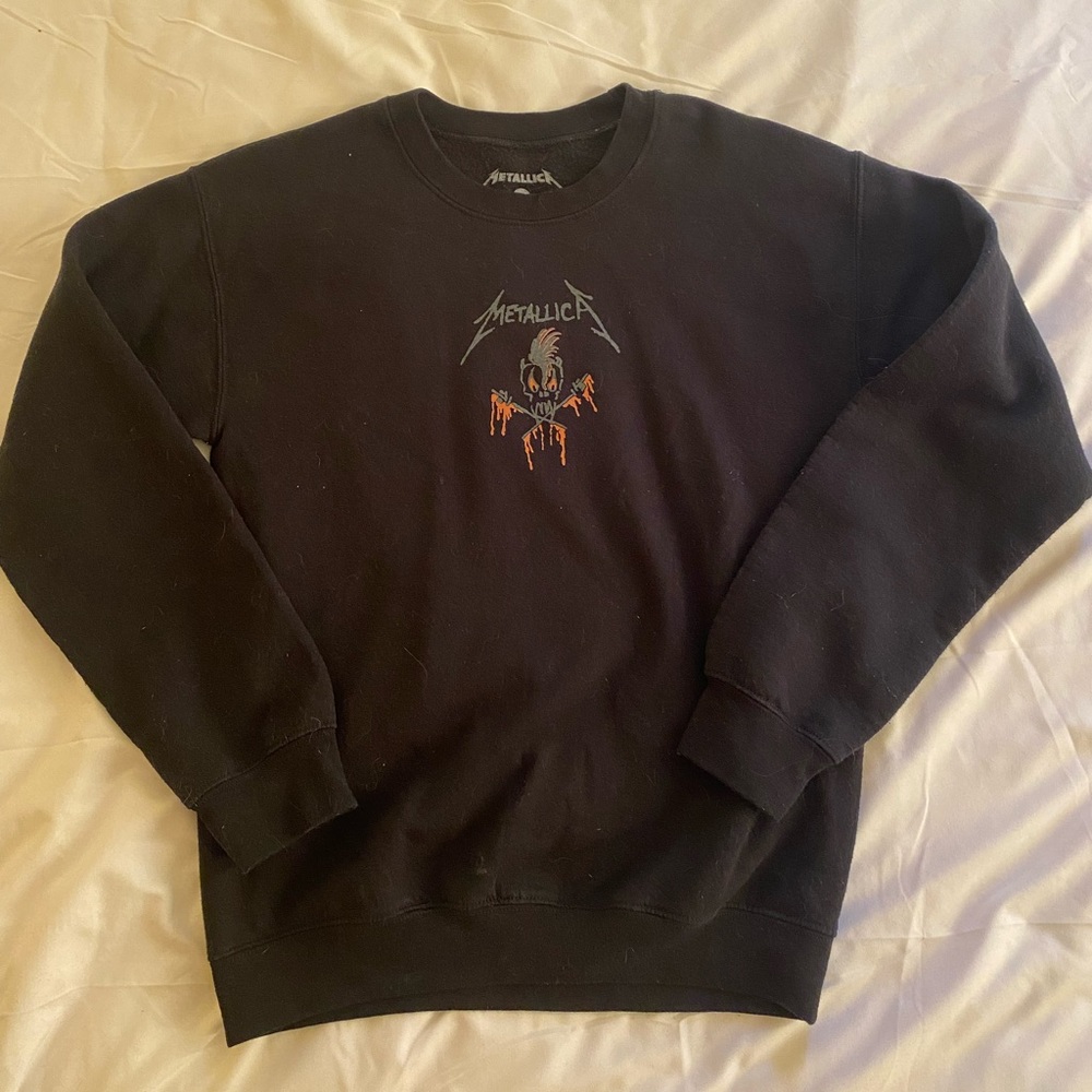 Urban Outfitters Metallica crewneck